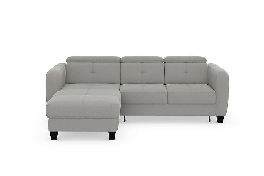 sit&more Ecksofa »Belluci L-Form«, inklusive Federkern, wahlweise mit Bettf günstig online kaufen