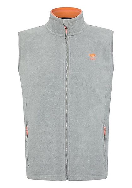 Polo Sylt Fleeceweste mit Label-Stitchings günstig online kaufen