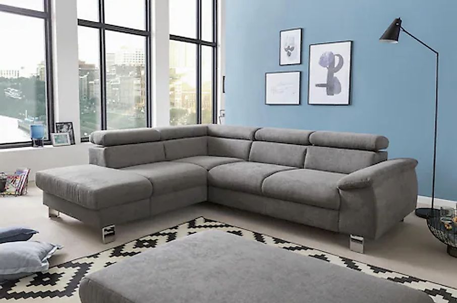 COTTA Polstergarnitur »Komaris L-Form«, (Set), Set bestehend aus: Ecksofa m günstig online kaufen