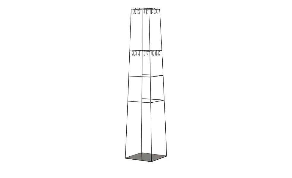 Kleiderständer  Pacengo ¦ schwarz ¦ Metall ¦ Maße (cm): B: 38 H: 180 T: 38. günstig online kaufen