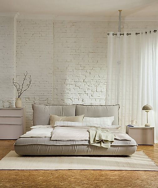 TOM TAILOR HOME Polsterbett PILLOW BED – lässiges Bett mit Kopfteil und Bet günstig online kaufen