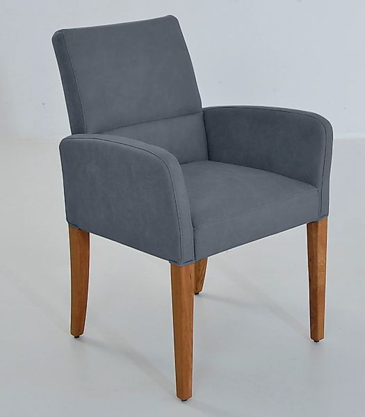 K+W Komfort & Wohnen Armlehnstuhl "GOBY" () 4-Fuß-Armlehnenstuhl mit Füßen günstig online kaufen