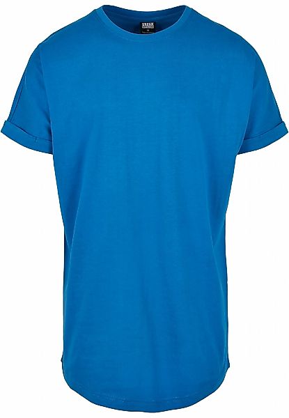 URBAN CLASSICS T-Shirt "Urban Classics Herren Long Shaped Turnup Tee" 1 Stk günstig online kaufen