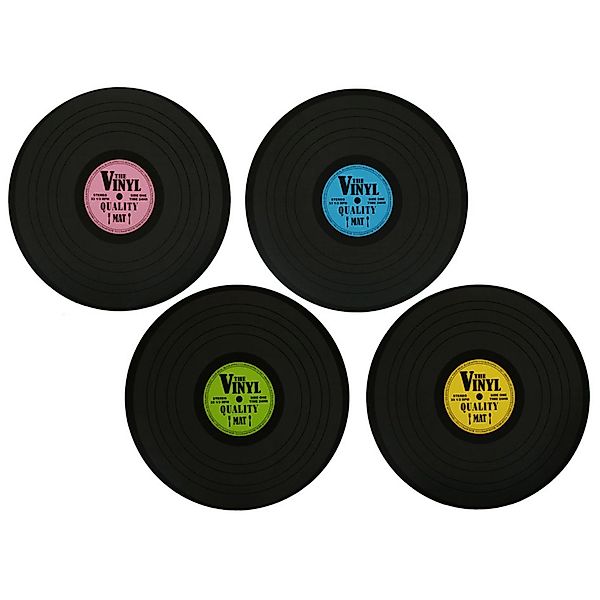 HAC24 Platzset Tischset Vinyl Schallplatte Platzmatte günstig online kaufen