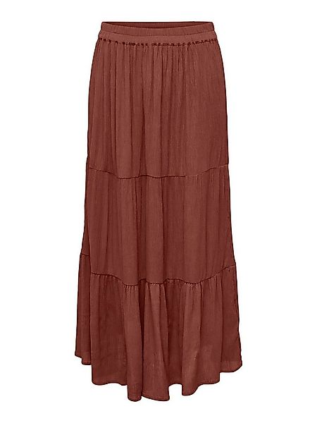 ONLY Sommerrock Stilvoller Maxi-Chic für vielseitige Looks Tiered Maxi Skir günstig online kaufen