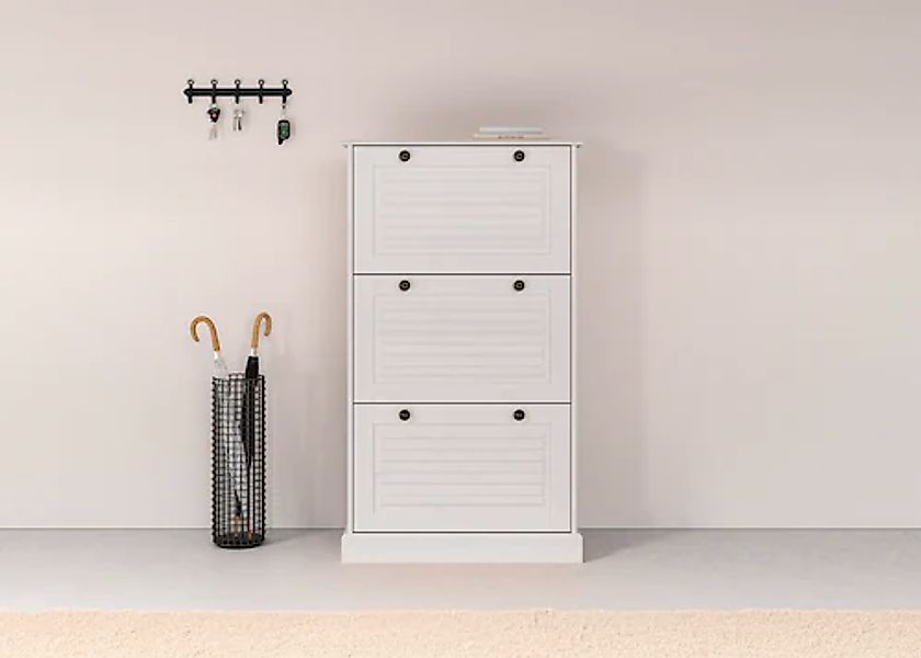 Home affaire Schuhschrank "Liotta" Mit 3 Klappen günstig online kaufen