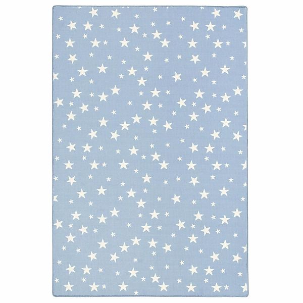 Snapstyle Kinder Spiel Teppich Sterne Blau 160x200cm günstig online kaufen