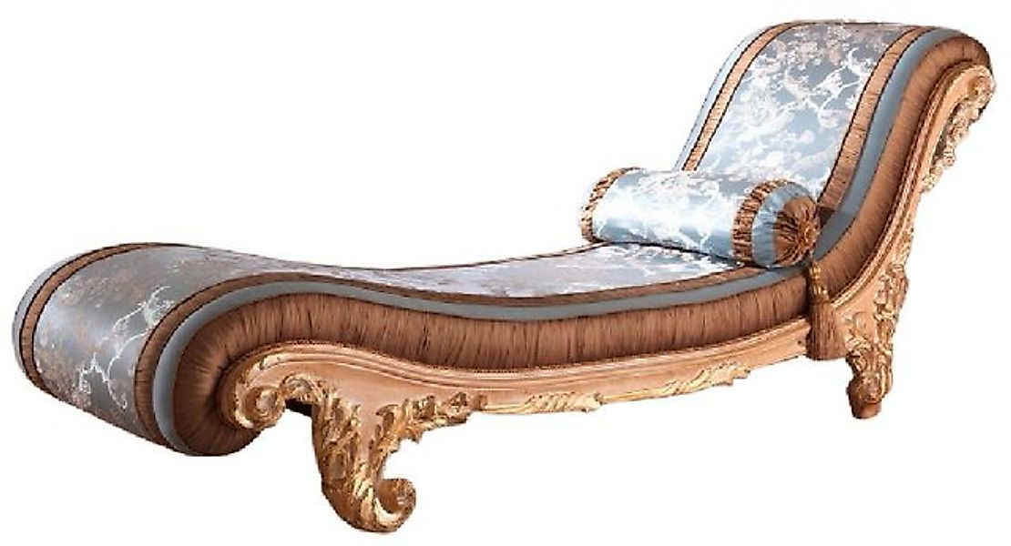 Xlmoebel Chaiselongue Braune Komfort Luxus Liege im Art-déco-Stil Italienis günstig online kaufen