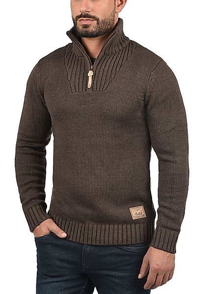 !Solid Troyer SDPetro Strickpulli mit hochabschließendem Kragen günstig online kaufen