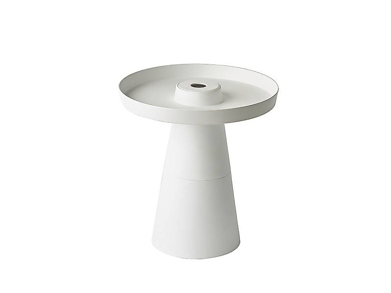 Capata Beistelltisch Tablett weiß, Fuß weiß/weiß günstig online kaufen