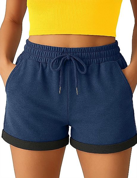S&S Sweatshorts Kurze Hose Damen Somen Shorts Kurzen Laufshorts Hosen Baumw günstig online kaufen