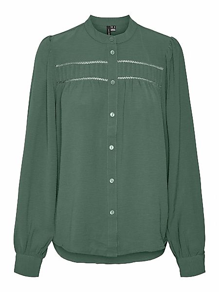Vero Moda Langarmbluse "VMEMMA LS LACE SHIRT WVN GA NOOS" günstig online kaufen
