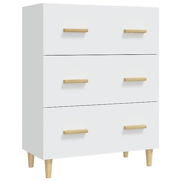 vidaXL Sideboard Weiß 70x34x90 cm Holzwerkstoff 812150 günstig online kaufen
