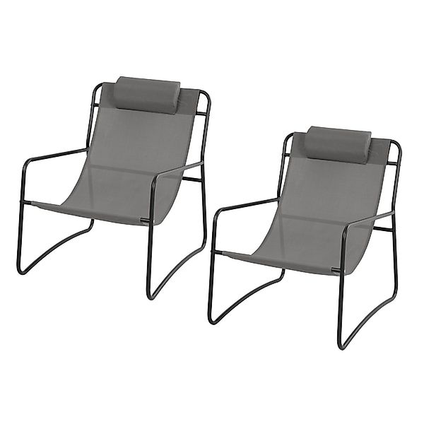 SVITA Gartenstuhl SVEIO (2er Set), Outdoor, günstig online kaufen