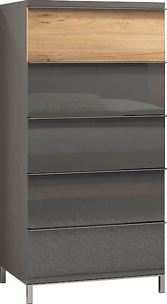 Places of Style Highboard Onyx, hohe günstig online kaufen