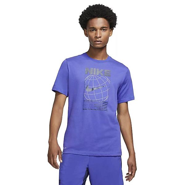 Nike Dri Fit Kurzarm T-shirt S Lapis günstig online kaufen