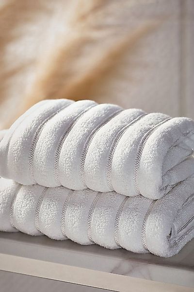 Next Handtuch Geripptes Handtuch mit Glitzer, (1-St) günstig online kaufen