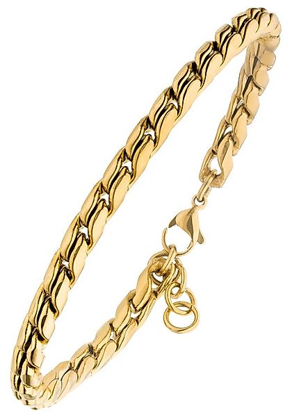 JOBO Armband, aus Edelstahl goldfarben 21 cm günstig online kaufen