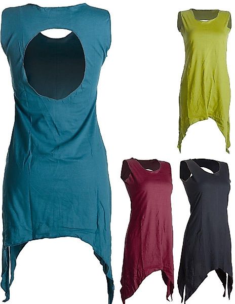 Vishes Zipfelkleid Zipfeliges Elfenkleid mit rundem günstig online kaufen