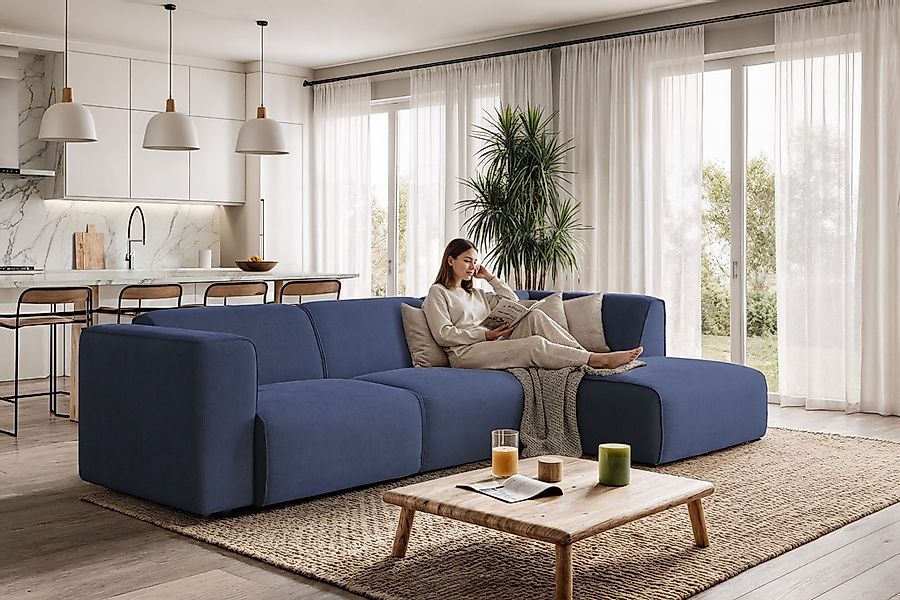 OTTO home Ecksofa "Merid L-Form, B: 295 cm - OTTO. Verlässliche Qualität." günstig online kaufen