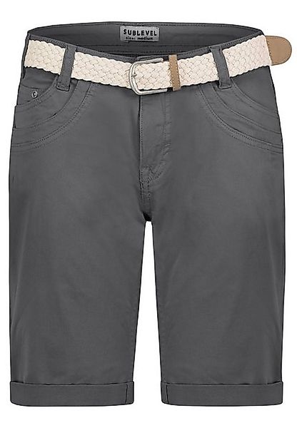 SUBLEVEL Bermudas Bermuda mit Gürtel günstig online kaufen