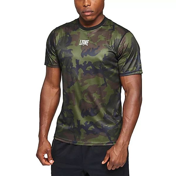 Leone1947 Camo Kurzärmeliges T-shirt XL Green günstig online kaufen