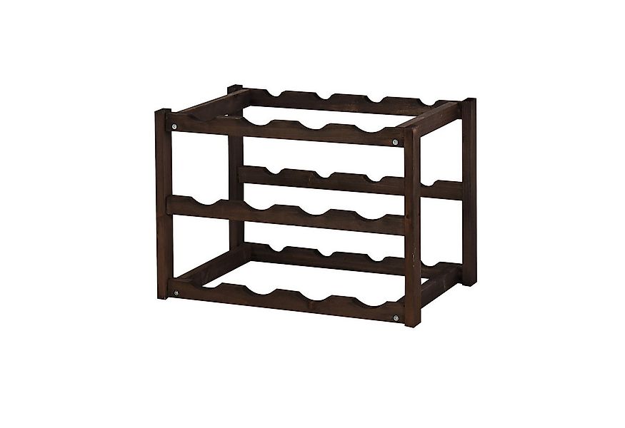 HTI-Living Weinregal Weinregal Anea Holz Braun, Stück 1-tlg., Regal Bambus günstig online kaufen