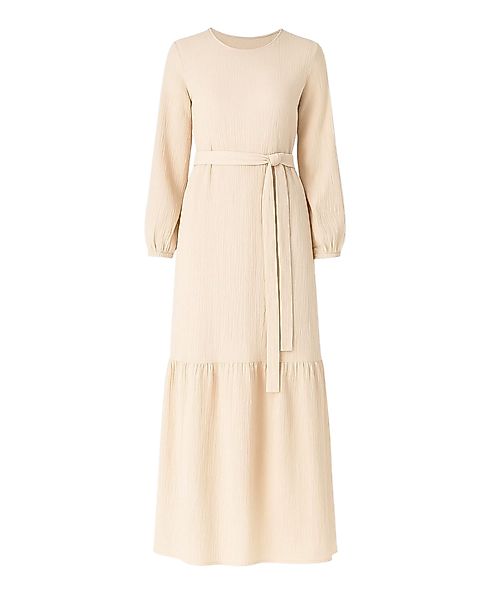 fashionshowcase Maxikleid Damen Crinkle Kleid mit günstig online kaufen