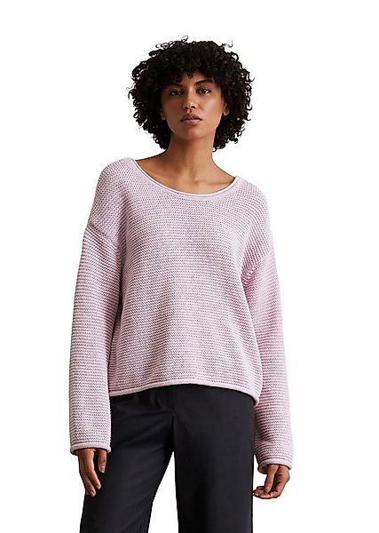 Marc O'Polo Rundhalspullover aus Organic Cotton günstig online kaufen