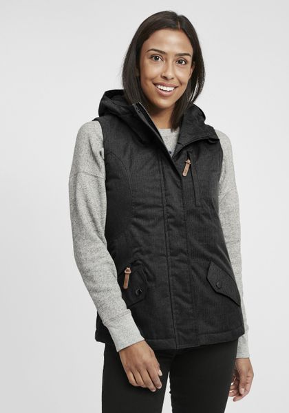 OXMO Longweste OXBellissa Weste mit Stehkragen günstig online kaufen
