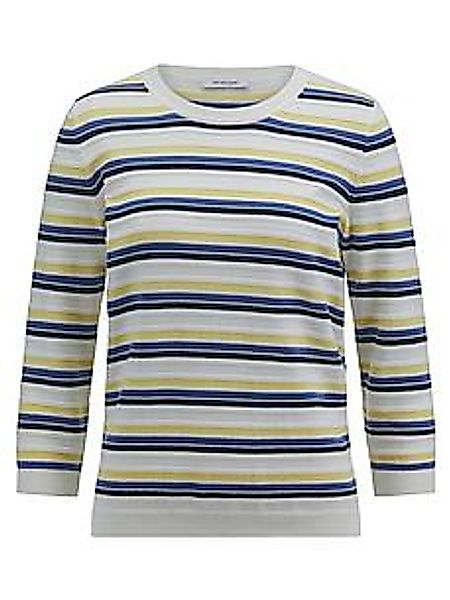 Rundhals-Pullover Peter Hahn blau günstig online kaufen