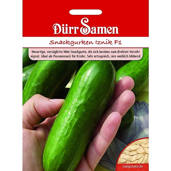 Dürr Samen Snackgurke Iznik F1 Saatgut günstig online kaufen