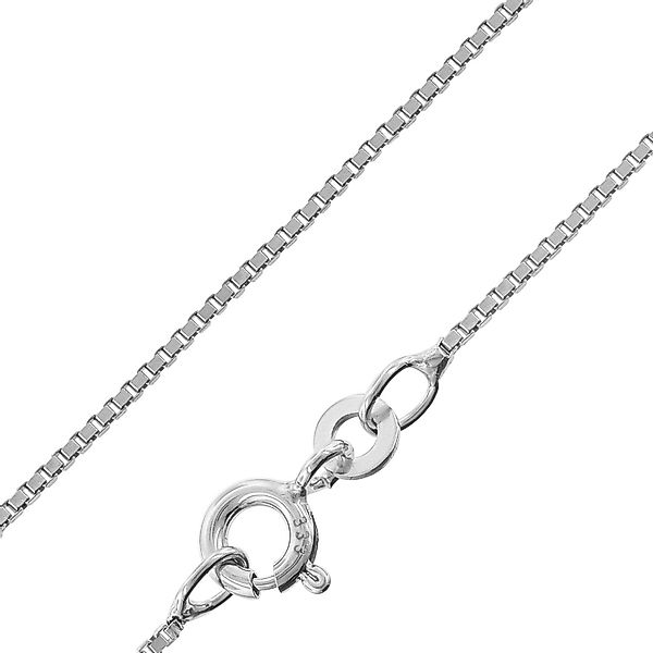 trendor Kette ohne Anhänger 333 Weißgold günstig online kaufen
