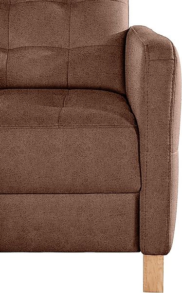 exxpo - sofa fashion Sessel »Elio, Loungesessel, aufwendige Detailverarbeit günstig online kaufen