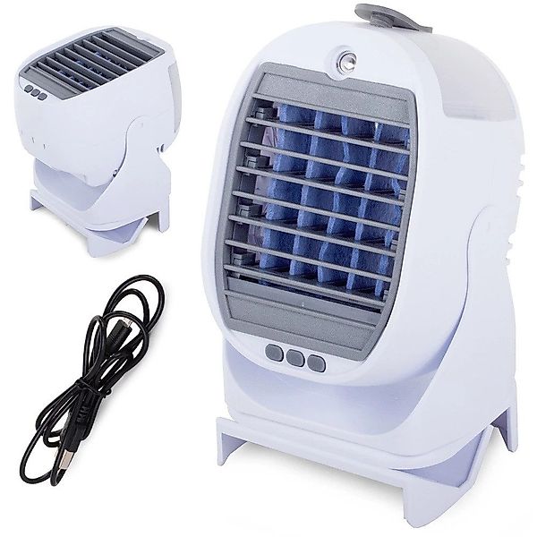 DOTMALL Mini USB-Ventilator Desktop-Mini-Lüfter Klimagerät Luftbefeuchter günstig online kaufen