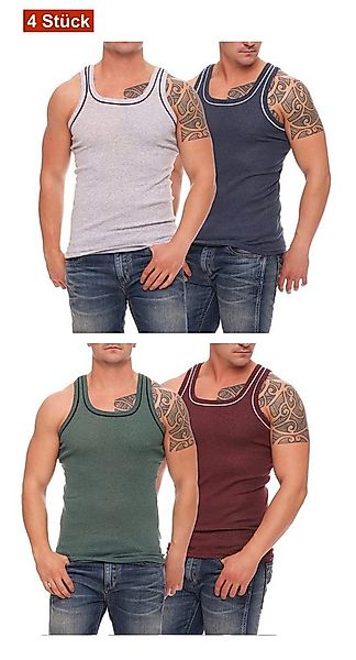 Cocain underwear Unterhemd Farbiges Herren Unterhemd Feinripp Vollachsel Ba günstig online kaufen