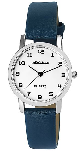 Adrina Quarzuhr AR0032 Lederimitationsarmband, versch. Farben, günstig online kaufen