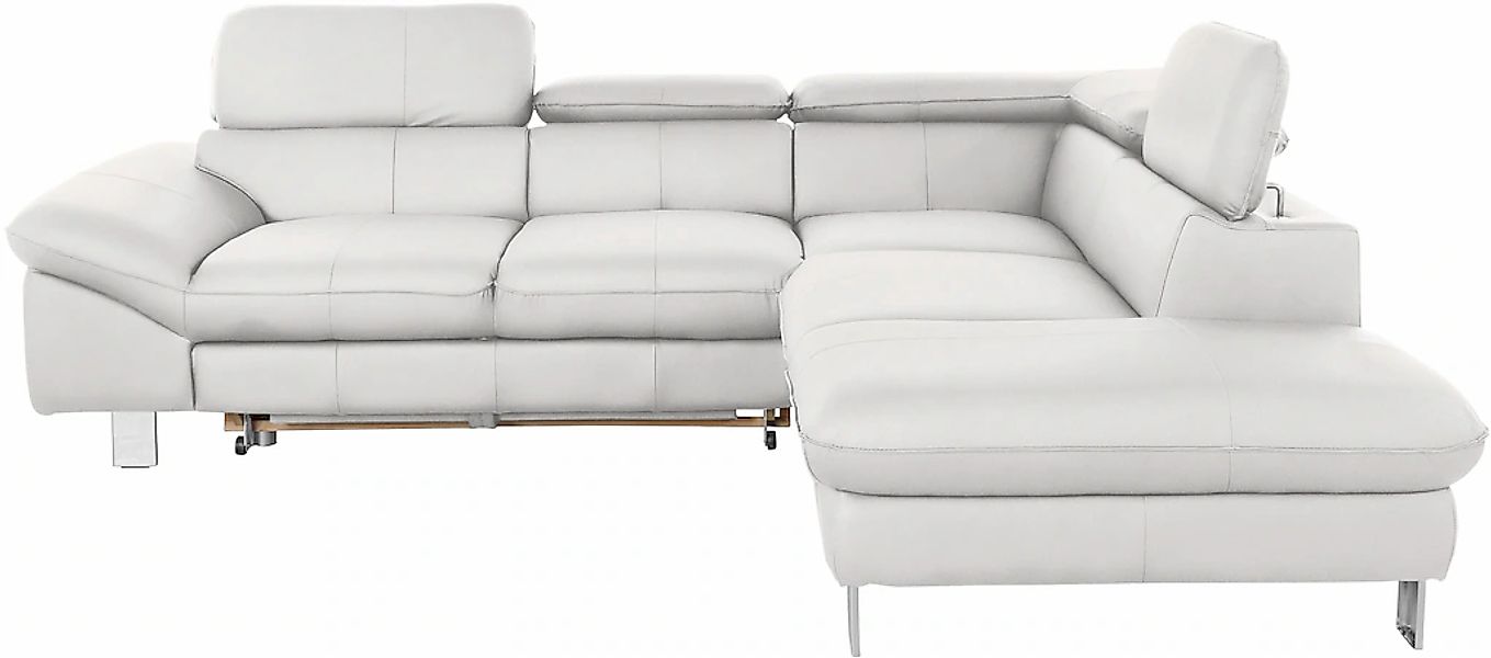 COTTA Ecksofa »Driver L-Form« mit Kopfteilverstellung, wahlweise mit Bettfu günstig online kaufen