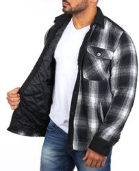 CARISMA Langarmhemd gefütterte Holzfäller Karo Hemd günstig online kaufen