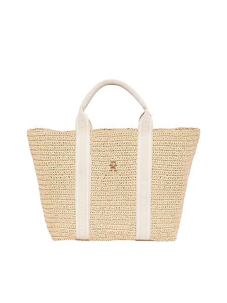Tommy Hilfiger Tragetasche "TH SPRING LOGO TOTE", Damen Henkeltasche, Stran günstig online kaufen
