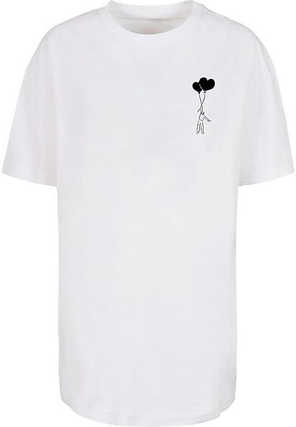 Merchcode T-Shirt Merchcode Damen Ladies Love In The Air Oversized Boyfrien günstig online kaufen
