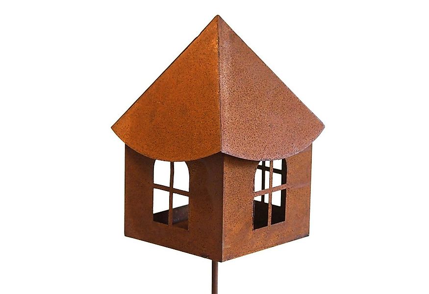 UNUS GARDEN Gartenstecker Roststecker Beetstecker Haus Vogelhaus (1-St., 12 günstig online kaufen