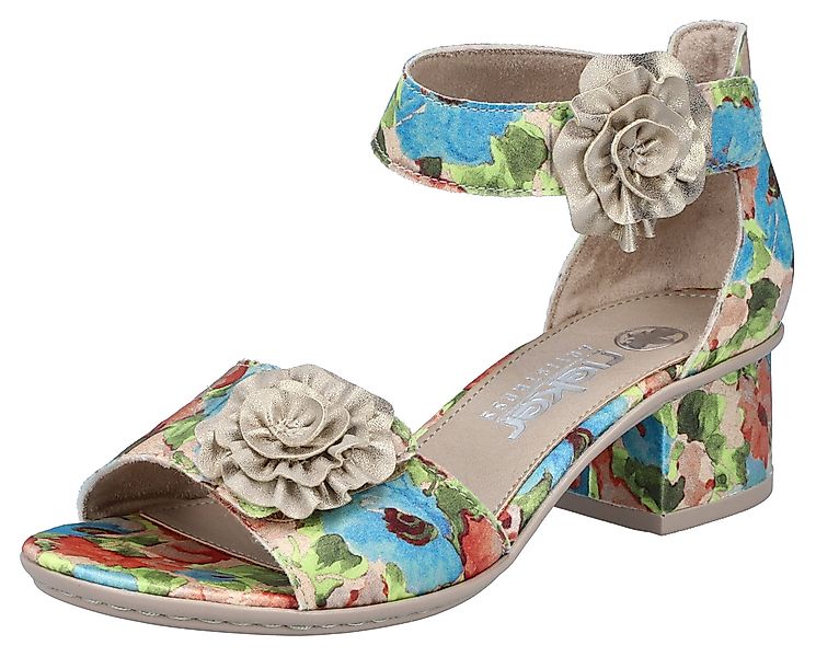 Rieker Sandalette, Sommerschuh, Riemchensandale, Urlaubschuh mit praktische günstig online kaufen