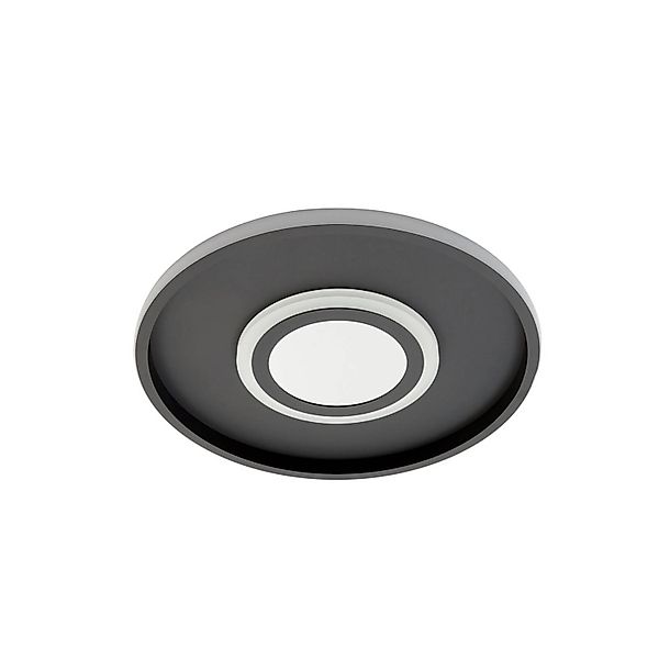 Lindby LED Deckenleuchte Selian 10032639 Dimmbar Modern in Schwarz aus Meta günstig online kaufen