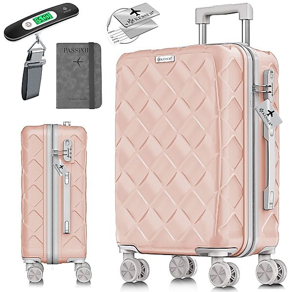 KESSER Hartschalen-Trolley Reisekoffer, 4 Rollen, ABS günstig online kaufen
