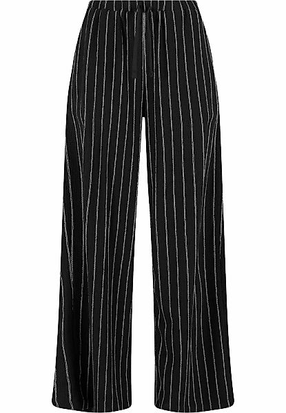 URBAN CLASSICS Stoffhose "Urban Classics Ladies Structured Striped Relaxed günstig online kaufen