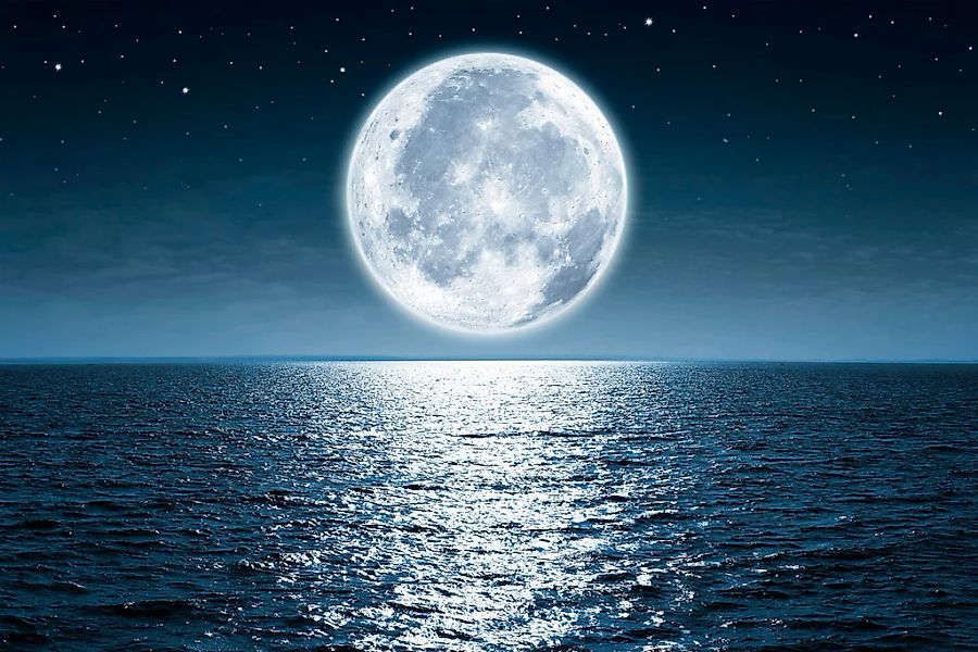 Papermoon Fototapete "Vollmond" günstig online kaufen