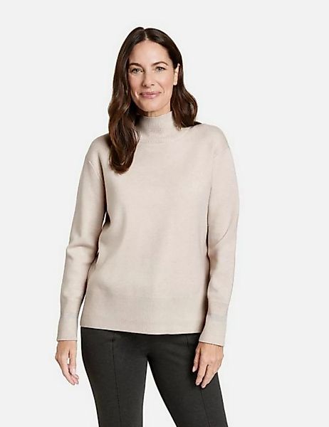 GERRY WEBER Rundhalspullover Pullover mit Turtleneck und verlängertem Rücke günstig online kaufen