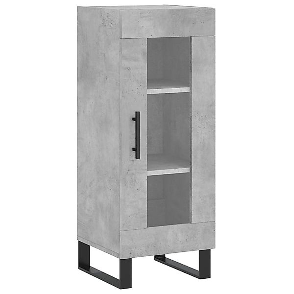 vidaXL Sideboard Sideboard Betongrau 34,5x34x90 cm günstig online kaufen