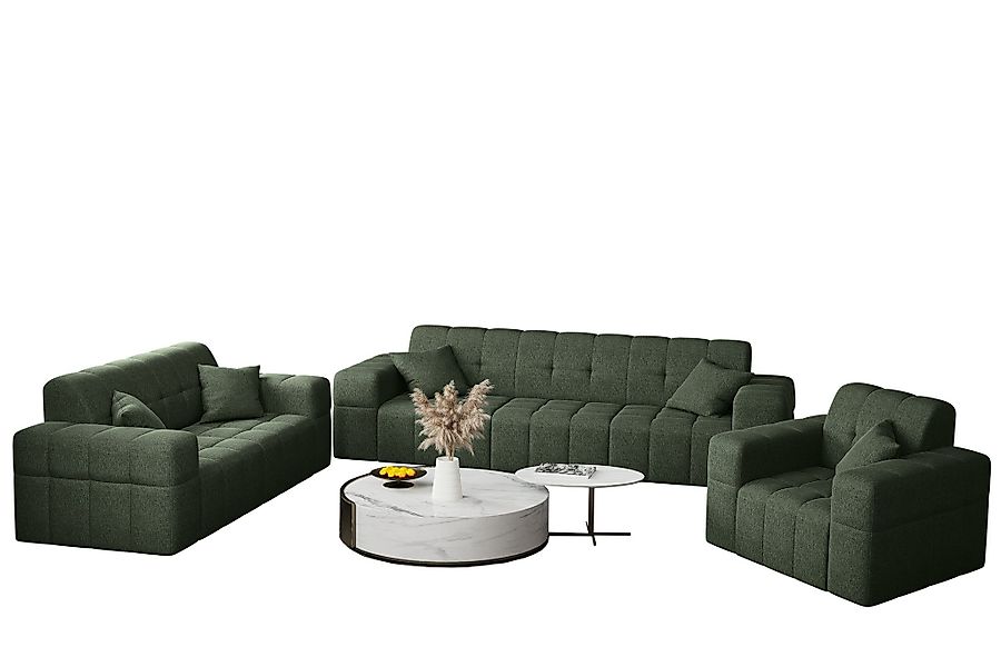 Fun Möbel Polstergarnitur Sofaset Designersofa NANCY günstig online kaufen